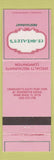 Matchbook Cover - Crawdaddy's Restaurant Miami Beach FL