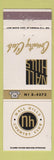 Matchbook Cover - Nall Hills Country Club Overland Park KS