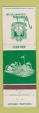 Matchbook Cover - Waverly Country Club Portland OR WEAR
