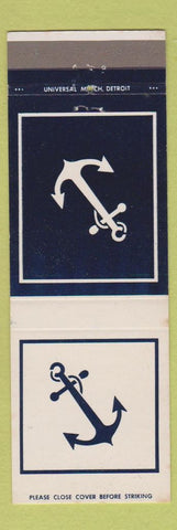 Matchbook Cover - Kean's Detroit Yacht Harbor Detroit MI