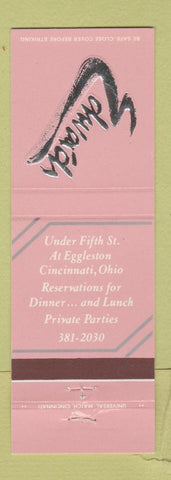 Matchbook Cover - Edwada Cincinnati OH