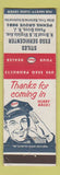 Matchbook Cover - Esso Oil Gas Stiles Penns Grove NJ