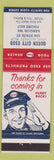 Matchbook Cover - Esso Oil Gas Queen City Bangor ME Atlas Tires
