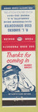Matchbook Cover - Esso Oil Gas RL Sanders Charlotte NC