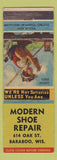 Matchbook Cover - Modern Shoe Repair Baraboo WI