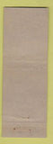 Matchbook Cover - Paul O Wells Capital Bridge Culverts Lumber Lincoln NE