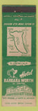 Matchbook Cover - Hotel Barbara Worth El Centro CA WEAR