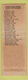 Matchbook Cover - Standard oil gas Gautschi Lusk WY low phone # WEAR
