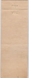 Matchbook Cover - Legion Home Horseheads NY CREASE