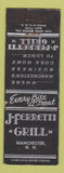 Matchbook Cover - J Ferretti Grill Manchester NH