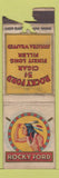Matchbook Cover - Rocky Ford Cigars Inidan BOBTAIL WEAR