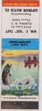Matchbook Cover - Bill Taft Superior Match Co Elmira NY CREASE