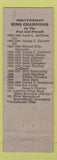 Matchbook Cover - New Peerless Buffet Denver Colorado WEAR