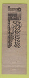 Matchbook Cover - Dan Allen's Furnace Shop Laconia NH WEAR