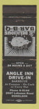 Matchbook Cover - Angle Inn Drive Inn BBQ Donelson