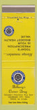 Matchbook Cover - Bilberry's Corner Drug Colorado City TX