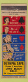 Matchbook Cover - Olympia Cafe Long Beach CA