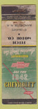 Matchbook Cover - 1942 Chevrolet Fitch Motors Manchester NH POOR