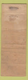 Matchbook Cover - 1942 Chevrolet Fitch Motors Manchester NH POOR