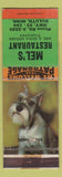 Matchbook Cover - Mel's Restaurant Duluth MN WEAR