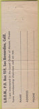 Matchbook Cover - Moose Lodge San Bernardino CA
