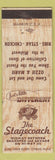Matchbook Cover - The Stagecoach between Shakopee Savage MN