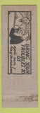 Matchbook Cover - Miller's Package Liquor WEAR