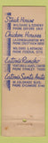 Matchbook Cover - Eaton's Restaurants Los Angeles CA KING MIDAS