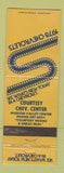 Matchbook Cover - 1978 Chevrolet Mission Valley Center San Diego?