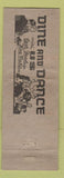 Matchbook Cover - Grand Lake Resort Saginaw MN pinup WEAR