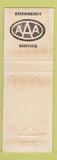 Matchbook Cover - Elmer's Chief Service oil gas Cheyenne WY WEAR