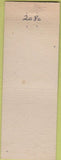 Matchbook Cover - Moose Lodge Cedar Rapids