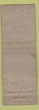 Matchbook Cover - Bridges Jenks Tobey Election Concord NH WORN