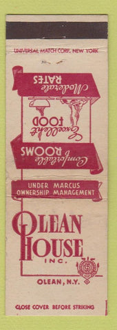 Matchbook Cover - Olean House NY