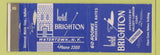 Matchbook Cover - Hotel Brighton Watertown NY low phone #