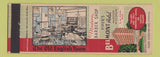 Matchbook Cover - Piper's Belmont Hotel Madison WI