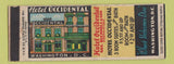 Matchbook Cover - Hotel Occidental Washington DC