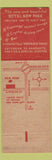 Matchbook Cover - New Penn Hotel New Castle PA WEAR