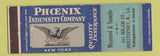 Matchbook Cover - Phoenix Insurance Maynard Sample Shreveport LA