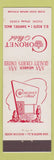 Matchbook Cover - Cooronet Motel Danvers MA