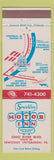 Matchbook Cover - Sewickley Motor Inn Pittsburgh PA