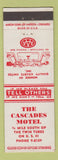 Matchbook Cover - Cascades Motel Chattanooga TN