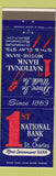Matchbook Cover - 1st National Bank ST Charles MO