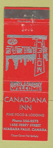 Matchbook Cover - Canadiana Inn Niagara Falls NY