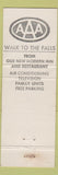 Matchbook Cover - Canadiana Inn Niagara Falls NY