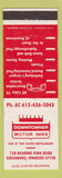 Matchbook Cover - Downtowner Motor Inns Gatlinburg TN