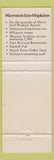 Matchbook Cover - Sheraton Inn Hopkins Cleveland OH