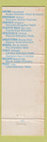 Matchbook Cover - Aruba Station Hotel Casino