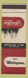 Matchbook Cover - Hotel Wellington New York City Knott Hotels