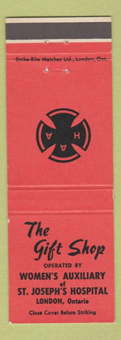Matchbook Cover - Gift Shop St Joseph's Hospital London ON